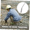 CORHAD Rebar Tie Wire Metal Wire Twisting Tool Double Steel