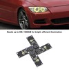 4Pcs CSL Yellow DRL LED Modules 5W Beads 1500AM Stable