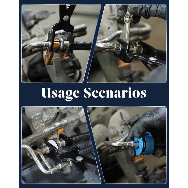 GallopMax Fuel Line Disconnect Tool Set with Fuel and AC