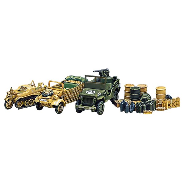 Academy Light Vehicles of Allied And Axis During WWII Model Kit
