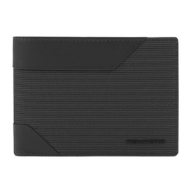 Piquadro Gio RFID Protection Leather Wallet 12.5 cm, black, Standard size, 0 Pieces