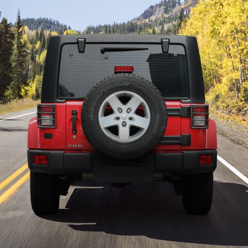 Rear Tail Light Cover Guard Protector for Jeep Wrangler JK