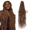 BOHOBABE Faux Locs Crochet Hair 30 Inch, Boho Soft Crochet