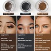 Sello De Pomada Para Cejas, Lápiz Líquido Para Cejas Con