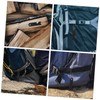 Kisangel 8pcs Camping Fire Starter Flint Scrapers Manganese Steel Rod