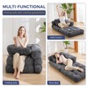 MAXYOYO MAXYOYO Folding Sofa Bed, L-Shaped Convertible Sofa Bed with