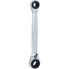 KS Tools 503.4565 4 in 1 GEARplus reversing double ratchet ring spanner, 10x13x17x19mm