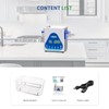 DK SONIC Ultrasonic Cleaner 2L,60W Professional Ultrasonic Jewelry Cleaner with