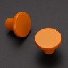 Ravinte 30 Pack Cabinet Knobs Orange Kitchen Cabinet Knobs Round