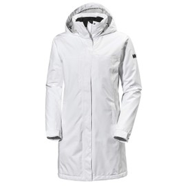 Helly Hansen Women's Aden Insulated Waterproof Windproof Breathable Coat Jacket, 001 White, X-Large