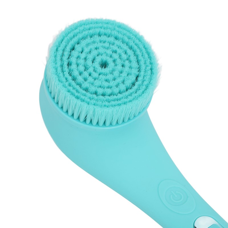 Electric Shower Brush Set Long Handle Waterproof Remove Dead Skin
