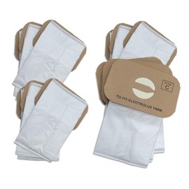 12 HEPA Replacement Style C Bags for Aerus Electrolux Canister Vacuum Cleaners. Including Lux Legacy - Epic 6500-2100 - Super J - LE - UltraLux - Silverado + Many More