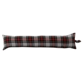Classic Home Store Dress Stewart Tartan Draught Excluder Check French Patio Door Long Draft Stopper (3ft)