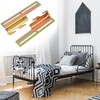 QWORK Bed Frame Brackets, 4Pcs 711 Bolt-On to Hook-On Bed
