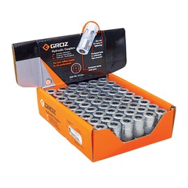 PROLUBE 54-Piece Professional 4-Jaw Grease Coupler Set | with Ball Check | 6,000 PSI | Use with Hand Operated Grease Guns | 1/8” NPT Threads (43586)