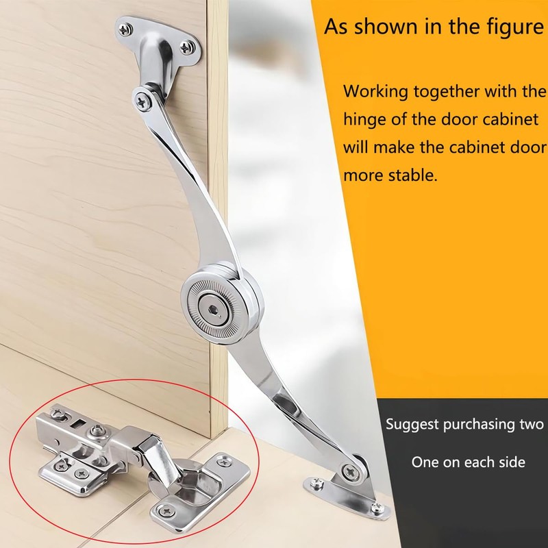 2 PCS Qrity Cabinet Cupborad Furniture Door Lift Stay Support