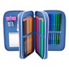 Depesche Top Model Friends 8722 Pencil Case with 3 Compartments