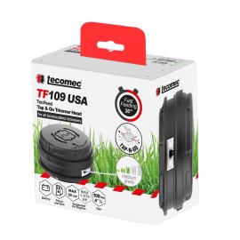 Tecomec Universal Tap & Go Trimmer Head fits Husky Ryobi Echo Toro RedMax + more