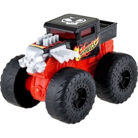Hot Wheels Monster Trucks Roarin’ Wreckers, 1 1:43 Scale Truck with Lights & Sounds, Plays Truck’s Theme Song, Toy for Kids 3 Years Old & Older, HDX61