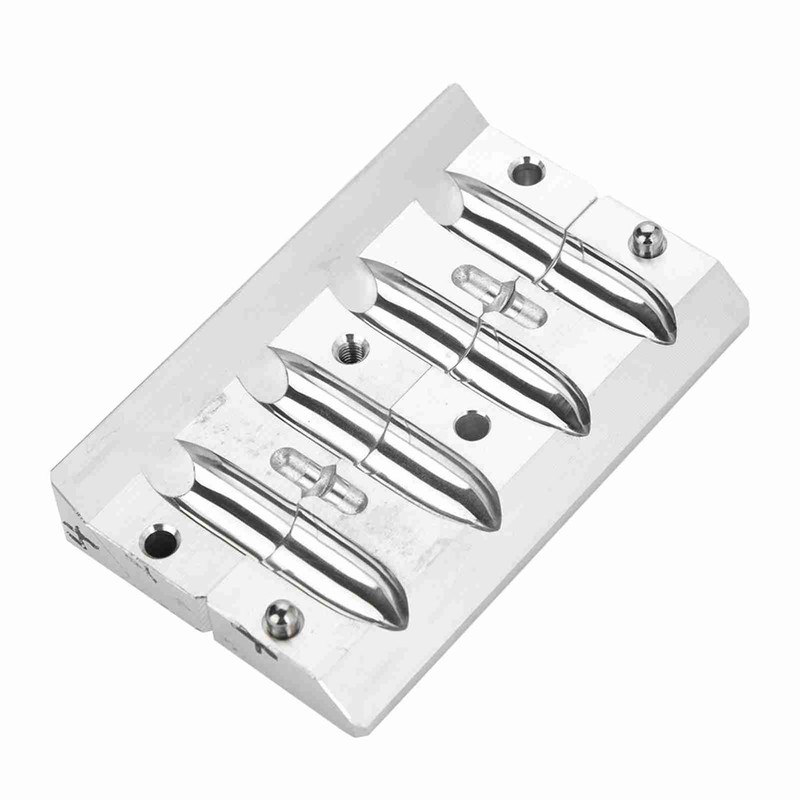 4 Cavities DIY Lipstick Mold Aluminum Alloy Lip Balm Maker