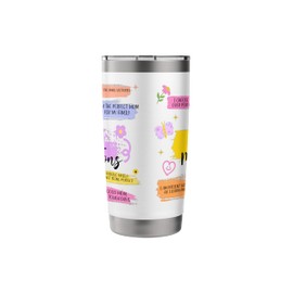 Mom Daily Affirmations Push Gifts For New Moms Mothers Momma Stainless Steel Insulated Tumbler