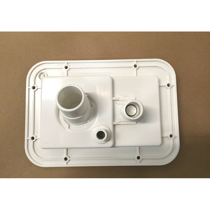 Valterra White Gravity City Water Fill Dish Check Valve RV