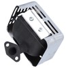 Muffler Exhaust Assembly Fit Metal Silencer Accessory Set Kit with