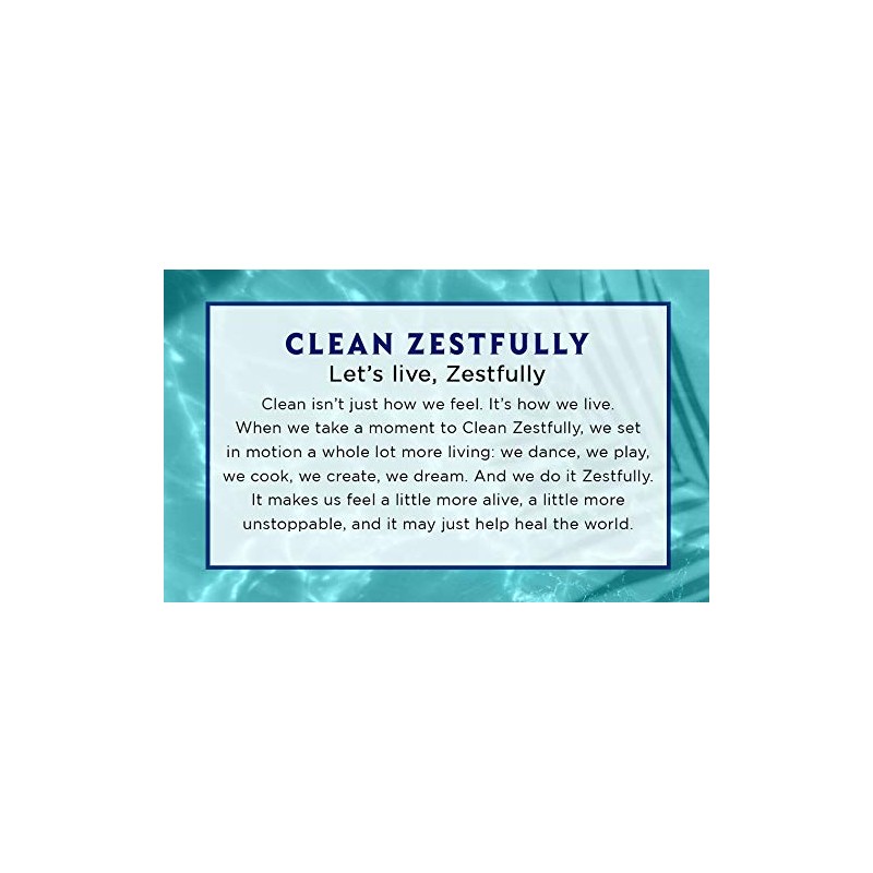 Zest Bath Bars Soap 4oz 8ct Aqua 2-Pack