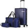 Hoteel Spinner Luggage Sets 3 Piece Carry on Luggage with