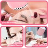 Eyelash Extension Set for Beginners Lash Mannequin Head with Replaced