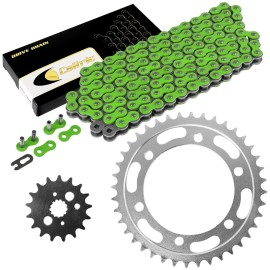 Caltric Drive Chain & Sprockets for Kawasaki VN800 Vulcan 800 Drifter 1999 2000 - 2006