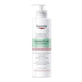 Eucerin DermoPure Gel de Limpieza Concentrado 400ml Gel Facial con cido Saliclico para Rostro y Cuerpo, Anti-Manchas, Anti-Imperfecciones, Anti...    