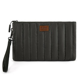 Montana West x Lee Wristlet Purse for Women Quilted Puffer Wristlet Pouch Clutch Handbag LEE49-004DGN