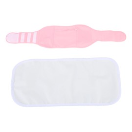 Castor Oil Pack with Oils Proof Cloth Washable Waist Wrap Castor Oil Pack for Blood Flowing Stimulating