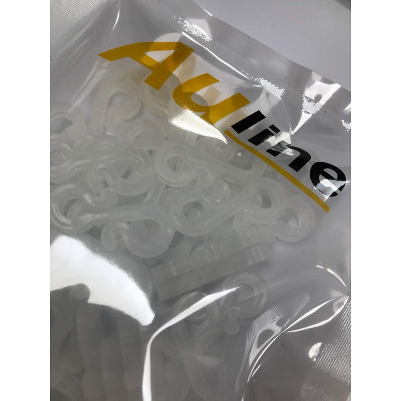 50 x Auline Gutter Hanging Hooks for Christmas Decoration Outside