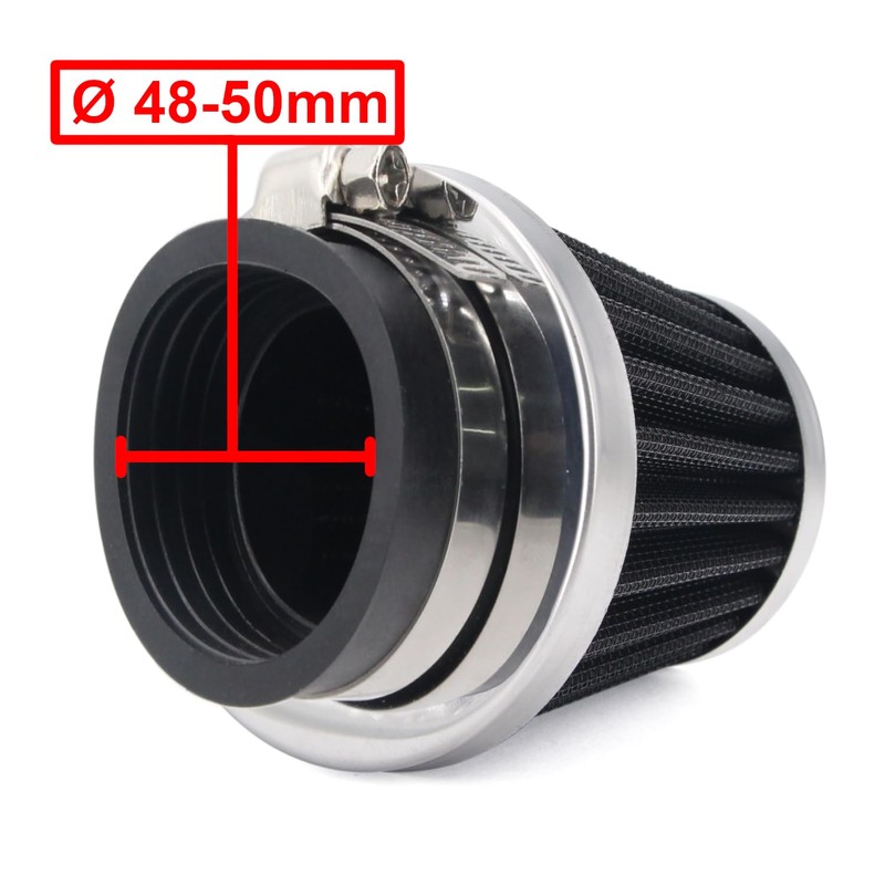 Area1 Universal Tuning Sport Air Filter Filter Connection 48 49