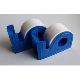 MICROPORE Paper Tape 1" x10Yd White with Multi-Use Dispenser Eyelash Extension 2-Pack