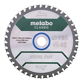 Metabo Werkes GmbH SteelCutClassic 628651000 165 x 20 FZFA 4Â° /B