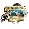 Kentucky State Shaped Map Lapel Metal Pin