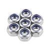 Favordrory M8 x 1.25mm 304 Stainless Steel Self-Lock Nylon Inserted