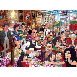 Italian Restaurant 550 Piece Puzzle