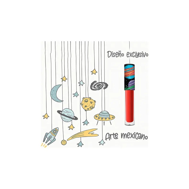Labial Líquido Mate Rojo Yuya Mi Amor Larga Duración A