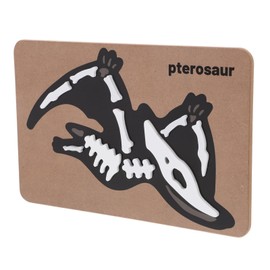 HEMOTON Dinosaur Fossil Puzzle Wooden Dinosaur Jigsaw Puzzle Skeleton Bones Puzzle Montessori Cognitive Toys Learning Educational Toys for Kids Toddlers