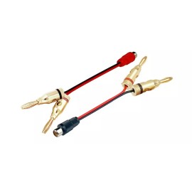 Unbranded/Generic Speaker Banana Plug To RCA Phono Adaptor For Amp Receiver