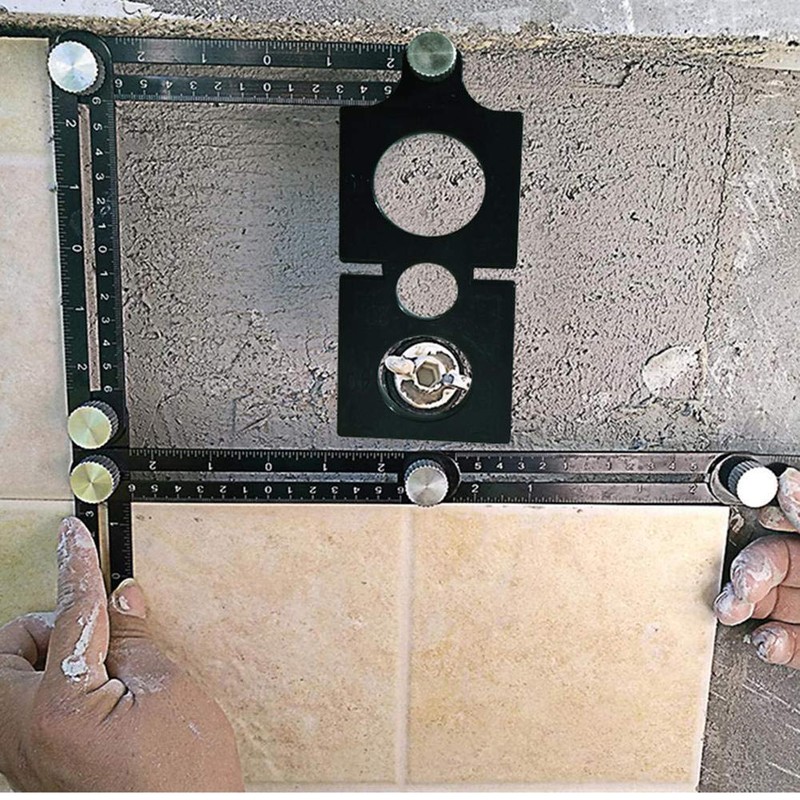 Multi Angle Measuring Ruler angle measurement tool,DIY angle measuring ruler,High-quality