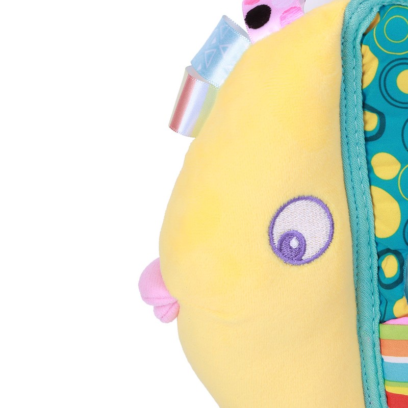 Car Backseat View Mirror Plush Fish Shape Cartoon Pattern Safety