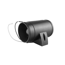 TOTMOX Soplador de aire en línea, 12 V, 3 pulgadas, ventilador de aire marino silencioso, ventilador de ventilación fuerte de repuesto para yate, barco, caravana, soplador de escape