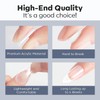 Modelones Almond Fake Nail Tips -510Pcs Medium Soft Gel Nail