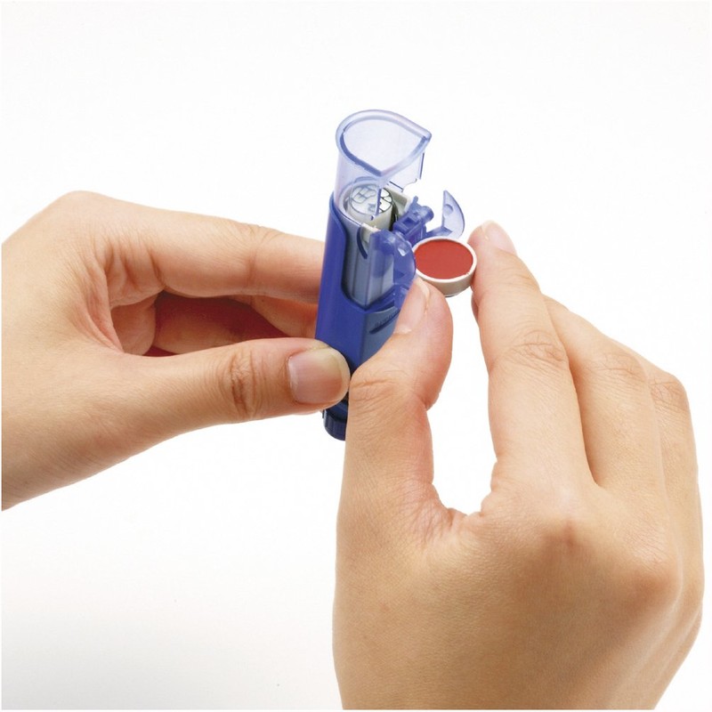 Shachihata One - Touch Seal Holder, Stamp, Handy