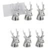 SILBERKANNE Holder for Place Cards Set of 6 Deer 4
